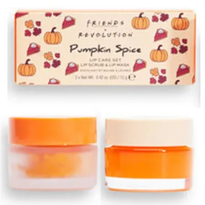 Revolution Beauty (Makeup Revolution) Makeup Revolution x Friends, Pumpkin Spice Lip Care Set (Zestaw do ust)