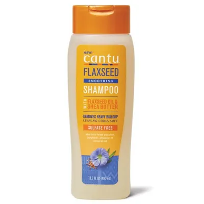 Cantu Flaxseed, Smoothing shampoo (Szampon z kwasem salicynowym i olejem lnianym)