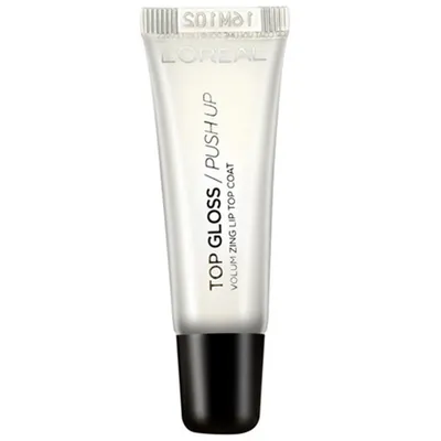 L'Oreal Paris Top Gloss/ Push Up, Volumizing Lip Top Coat (Błyszczyk powiększający usta)