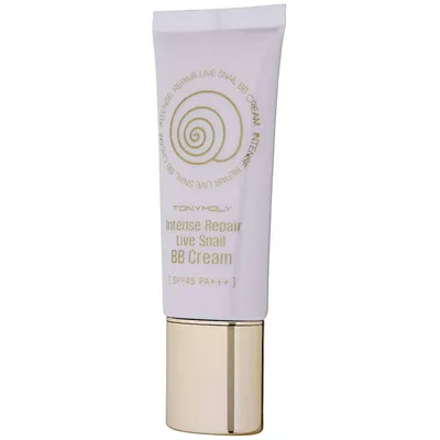 Tony Moly Intense Repair Live Snail BB Cream SPF45 (Krem BB ze śluzem ślimaka)