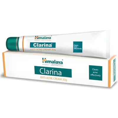 Himalaya Herbals Clarina, Anti Acne Cream (Krem usuwający trądzik i wypryski)