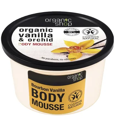 Organic Shop Vanilla & Orchid Body Mousse (Mus do ciała `Wanilia i orchidea`)