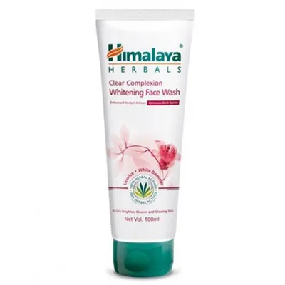 Himalaya Herbals Clear Complexion, Whitening Face Wash (Żel do mycia twarzy likwidujący przebarwienia)