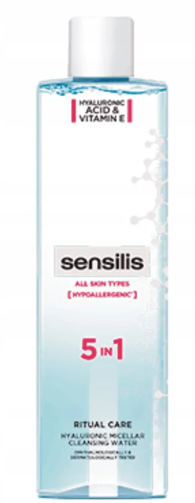 Sensilis Ritual Care, Hyaluronic Micellar Cleansing Water 5 in 1 (Płyn micelarny 5 w 1)