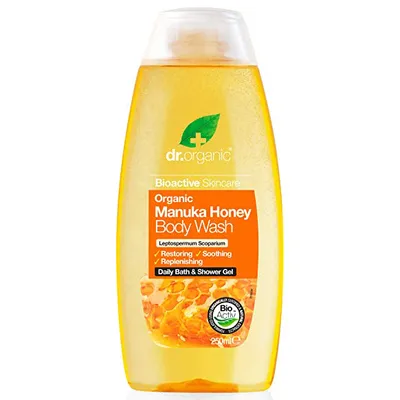 Dr.Organic Manuka Honey, Body Wash (Organiczny żel do mycia ciała)