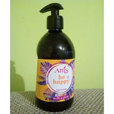 Attis Be Happy Liquid Soap (Mydło w płynie z gliceryną)