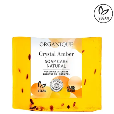 Organique Crystal Amber, Soap Care Natural (Mydło pielęgnujące)