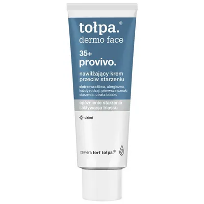 Tołpa Dermo Face, 35+ Provivo, Nawilżający krem przeciw starzeniu na dzień