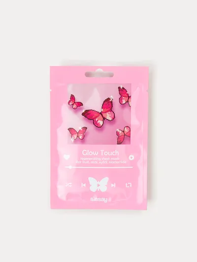 Sinsay Glow Touch Regenerating Sheet Mask (Maska rozświetlająca do twarzy)
