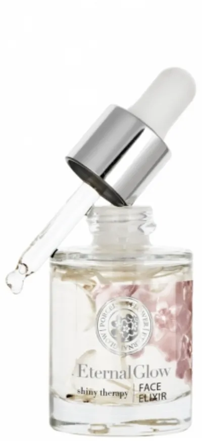Organique Eternal Glow, Shiny Therapy Face Elixir (Rozświetlający eliksir do twarzy)