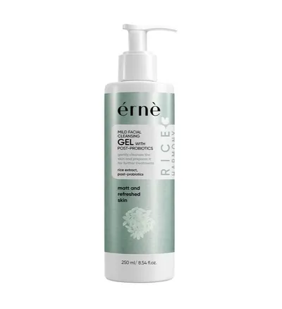 Erne Rice Harmony, Mild Facial Cleansing Gel With Post-Prbiotics (Ryżowy żel do mycia twarzy z postprobiotykami)