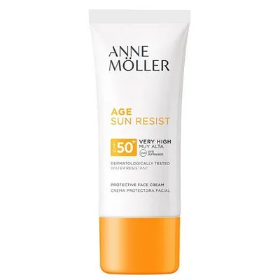 Anne Möller Age Sun Resist Protective Face Cream SPF 50+ Very High UVA UVB Infrared (Przeciwsłoneczny  krem do twarzy)