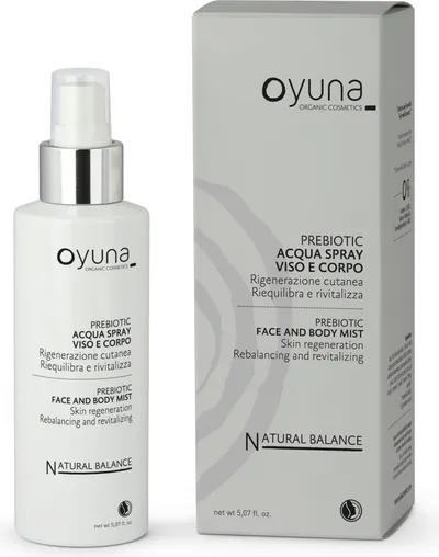 Oyuna Natural Balance,Face and Body Mist (Prebiotyczna odświeżająca woda)