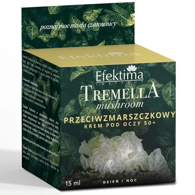 Efektima Tremella, Przeciwzmarszczkowy krem pod oczy na dzień i noc 50+