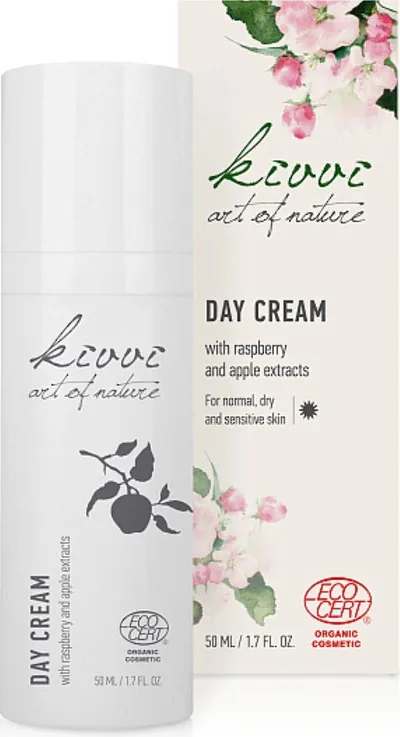 Kivvi Day Cream with Raspberry & Apple Extract (Krem na dzień z maliną i jabłkiem)