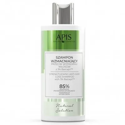 Apis Natural Solution, Szampon wzmacniający przeciw wypadaniu włosów z 3% Baicapil