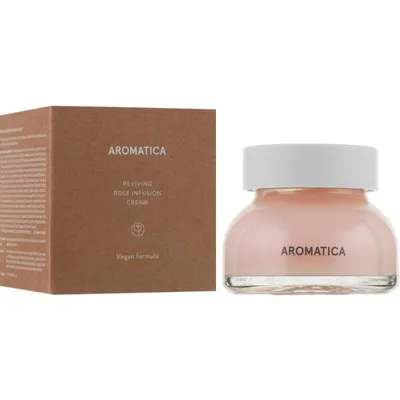 Aromatica Reviving Rose Infusion Cream (Odmładzający krem do twarzy z ekstraktem z róży)