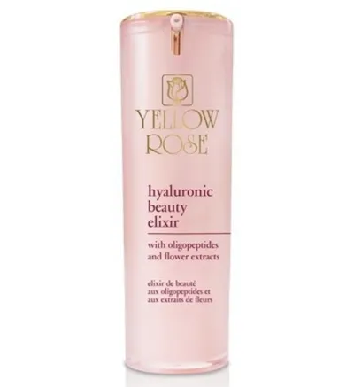 Yellow Rose Hyaluronic Beauty Elixir (Hialuronowy eliksir z oligopeptydami i ekstraktami kwiatowymi)
