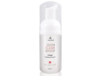 Anna Lotan Clear, Pure Cleansing Foam (Czysta pianka oczyszczająca)