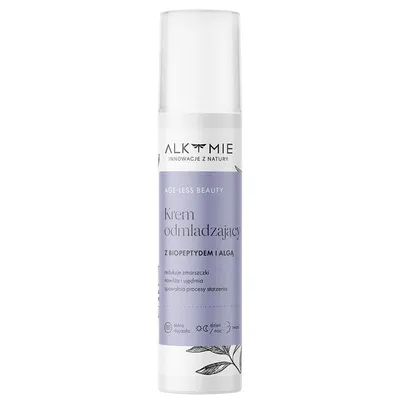 Alkmie Age-less Beauty, Krem odmładzający z biopeptydem i algą