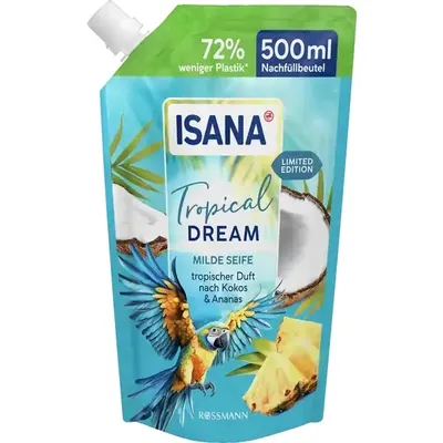 Isana Tropical Dream, Liquid Soap (Mydło w płynie)