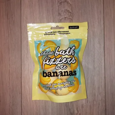 Action These Bath Fizzers are Bananas (Bananowe kule do kąpieli)