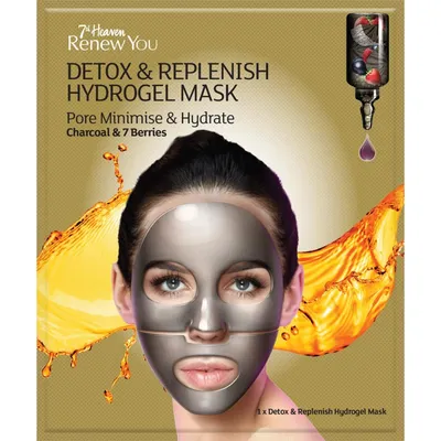 7th Heaven Renew You, Detox & Replenish Hydrogel Mask (Hydrożelowa maska detoksykująca i nawilżająca)