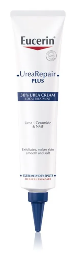 Eucerin UreaRepair Plus 30% Urea Cream (Preparat do stosowania miejscowego na skórę zrogowaciałą i łuszczącą się)