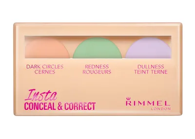 Rimmel #Insta Conceal & Correct Palette (Paleta korektorów do twarzy)