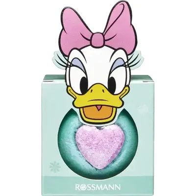 Isana Isana x Disney,  Daisy Duck Badekugel mit erfrischendem Apfel-Duft (Kula do kąpieli)