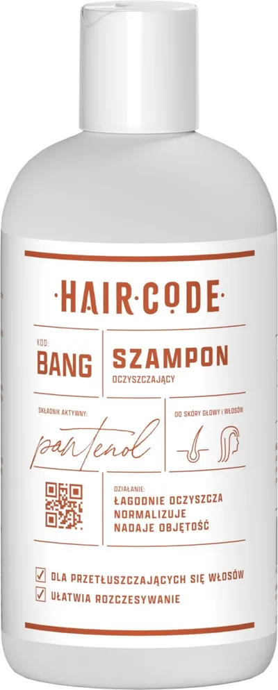  Hair Code BANG, Szampon do włosów oczyszczający