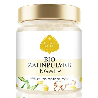 Eliah Sahil Bio Zahnpulver Ingwer (Proszek do czyszczenia zębów `Imbir`)