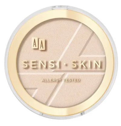 AA Sensi Skin, Mattifying Powder (Matujący puder prasowany do twarzy)