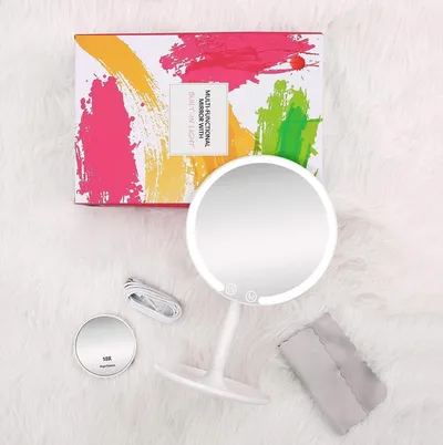 Easehold Multi-functional Mirror with Built-in Light (Lusterko do makijażu podświetlane)