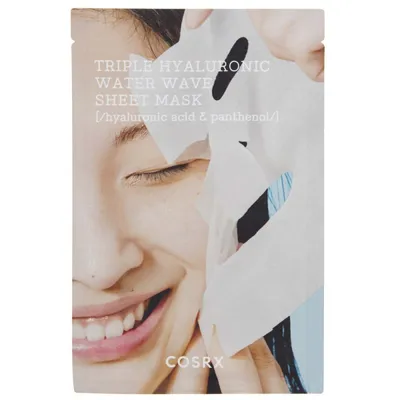 Cosrx Hydrium Triple Hyaluronic Water Wave Sheet Mask (Nawilżająca maska w płachcie z potrójnym kwasem hialuronowym)