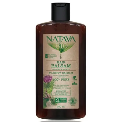 Natava Bio, Hair Balsam Burdock (Balsam do włosów `Łopian`)