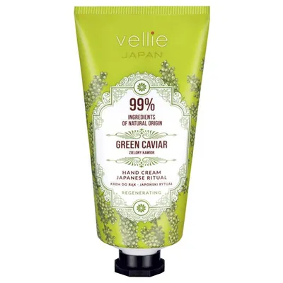 Vellie Japan Japanese Ritual, Hand Cream Green Caviar (Krem do rąk)