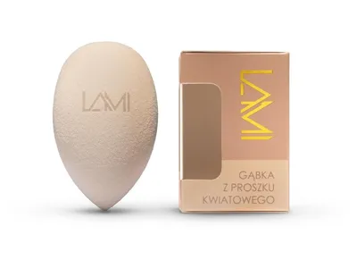 Lami Cosmetics Makeup Blender Sponge (Gąbka do makijażu z proszku kwiatowego)