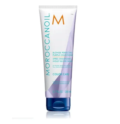 Moroccanoil Color Care, Blonde Perfecting Purple Conditioner (Fioletowa odżywka do włosów blond i z balejażem)
