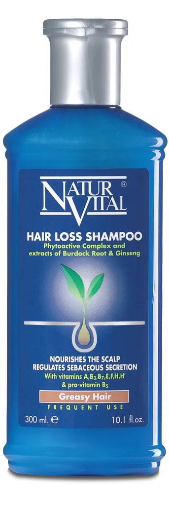 NaturVital Hair Loss Shampoo for Dry Hair (Szampon do włosów suchych i skłonnych do wypadania)