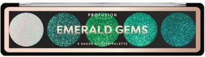 Profusion Emerald Gems Glitter Palette (Paleta brokatów do powiek)