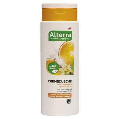 Alterra Bio-Orange & Bio-Vanille, Cremedusche (Krem pod prysznic `Pomarańcza i wanilia` (nowa wersja))