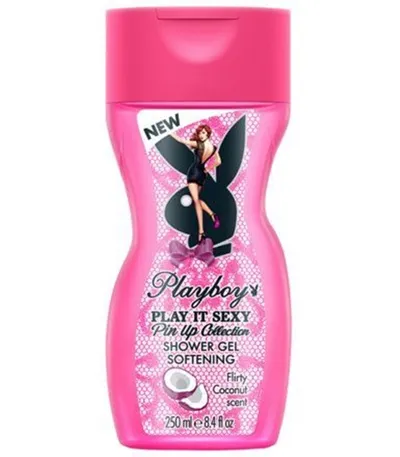 Playboy Play it Sexy, Pin Up Collection, Shower Gel (Nawilżający żel pod prysznic)