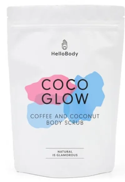 HelloBody Coco Glow, Coffee and Coconut Body Scrub (Scrub do ciała)