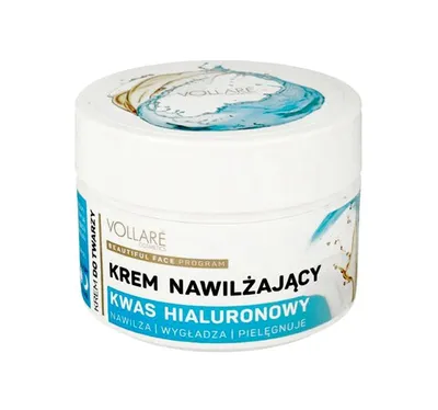 Vollare Cosmetics Krem nawilżający z kwasem hialuronowym