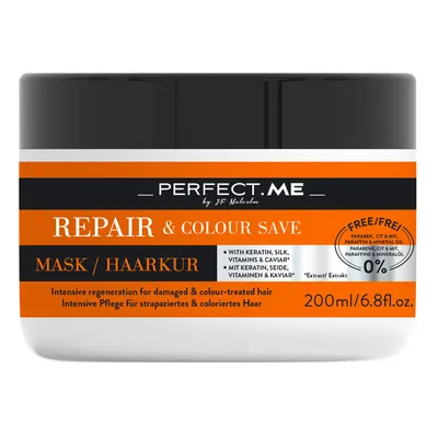 Perfect Me Repair & Colour Save, Hair Mask (Maseczka do włosów z keratyną, jedwabiem, witaminami i kawiorem)