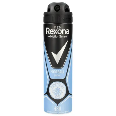 Rexona Men Motionsense, Football Edition, Manchester City Anti-perspirant 48h (Antyperspirant w aerozolu)