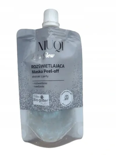 Niuqi Rozświetlająca maska peel-off `Ekstrakt z perły`