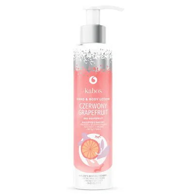 Kabos Cosmetics Hand & Body Lotion Red Grapefruit (Orzeźwiający balsam do dłoni i ciała `Czerwony grapefruit`)