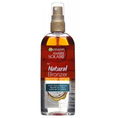 Garnier Ambre Solaire, Natural Bronzer Self Tan Dry Oil (Samoopalający suchy olejek do ciała)